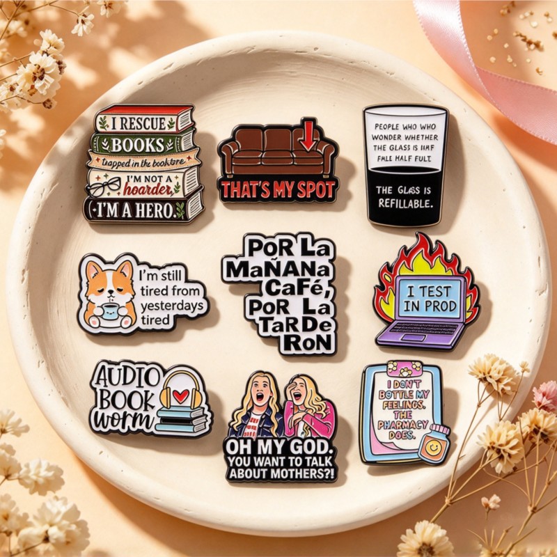 Cute Funny Quote Enamel Pins w - Tuxedo Lapel Pin review and price