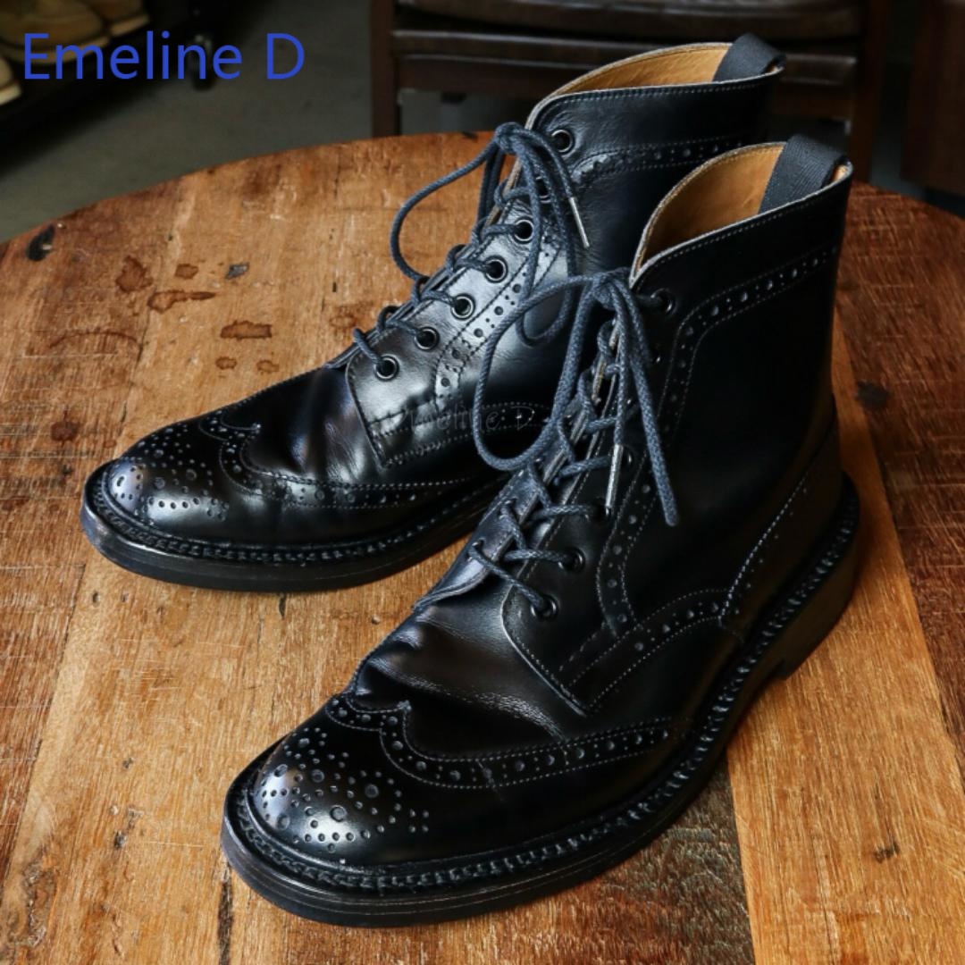 Men Brogue Ankle Boots Genuine - Formal Men Daily Wear Footwear review and price