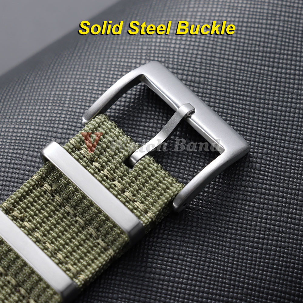 Woven Canvas Fabric Watch Band - Tuxedo Lapel Pin review and price