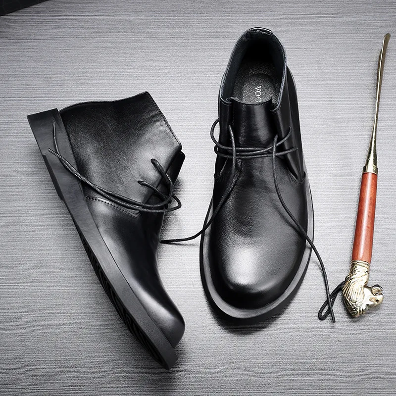 Vintage Genuine Leather Men's  - Men Formal Wear With Boots review and price