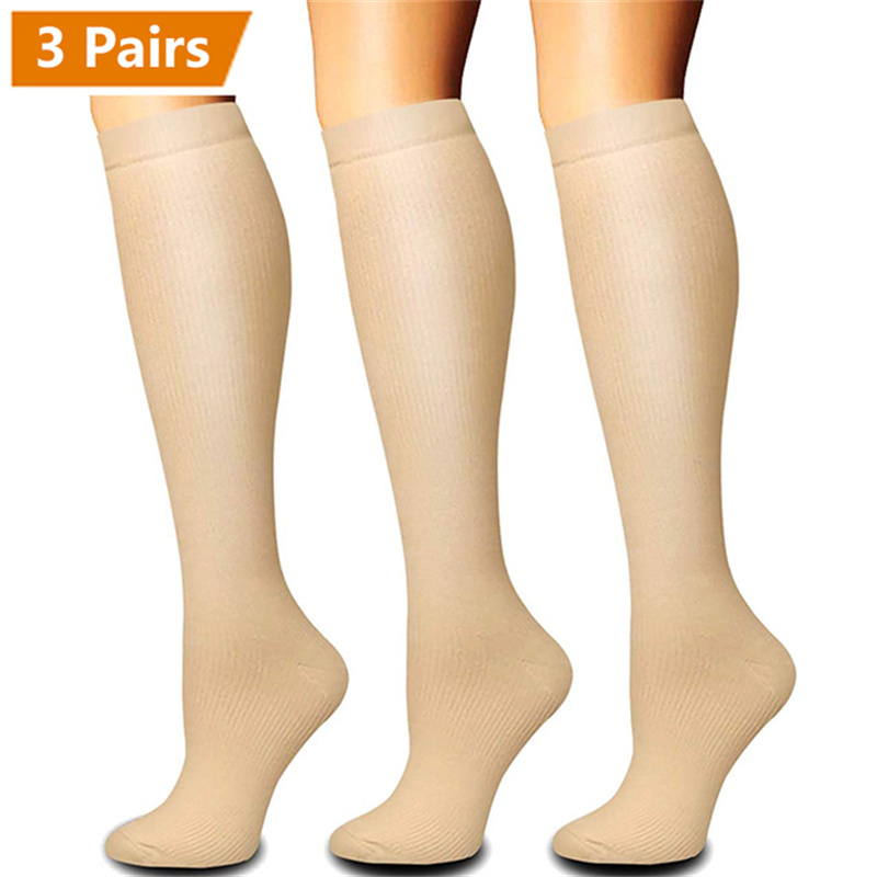3 Pair Compression Socks Knee  - Sock Garter Men review and price