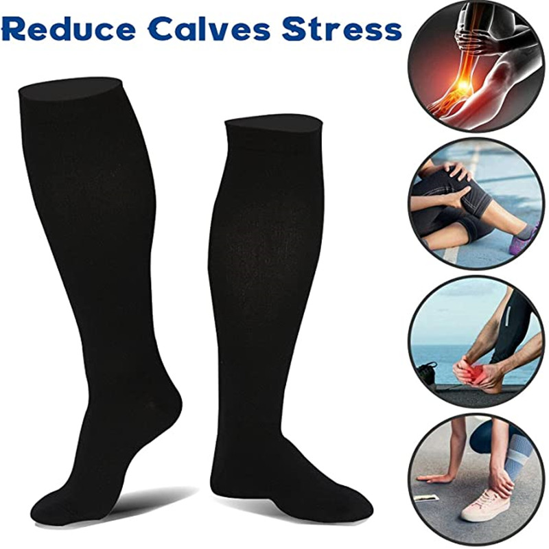 3 Pair Compression Socks Knee  - Sock Garter Men review and price